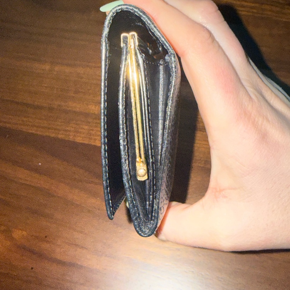 Dior Black Leather Wallets - Picture 3 of 6